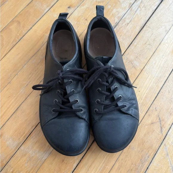 Birkenstock Black Leather Women's Sneakers - Picture 2 of 5